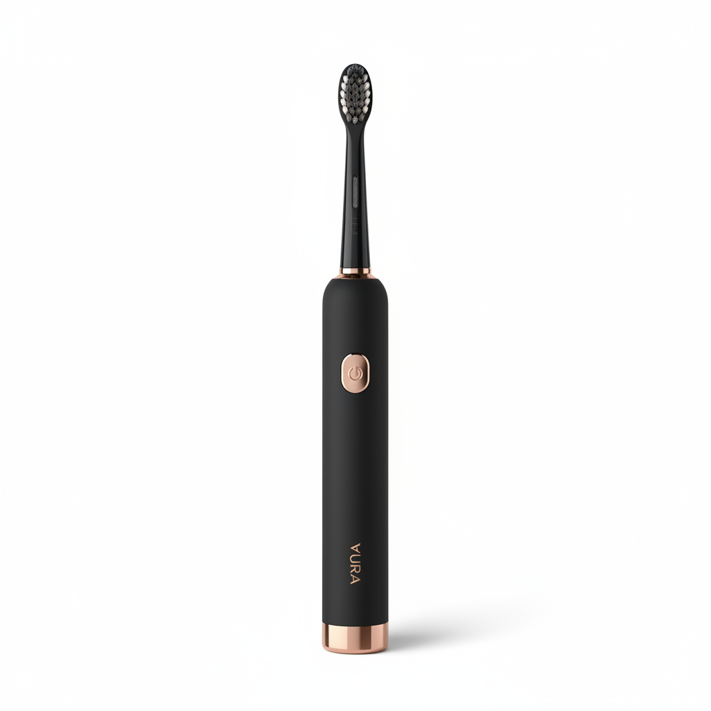 Charcoal Black Electric Toothbrush