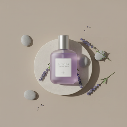 Premium Botanical Mouthwash - Lavender Top View